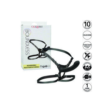 Calexotics - Boundless Arnés Recargable Multiposición | Vybes.it
