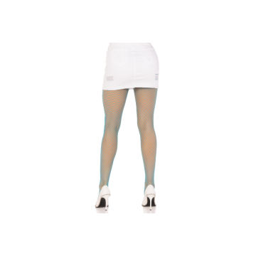 LEG AVENUE - COLLANT A RETE IN LYCRA BLU - LEG AVENUE HOSIERY - Calzi…