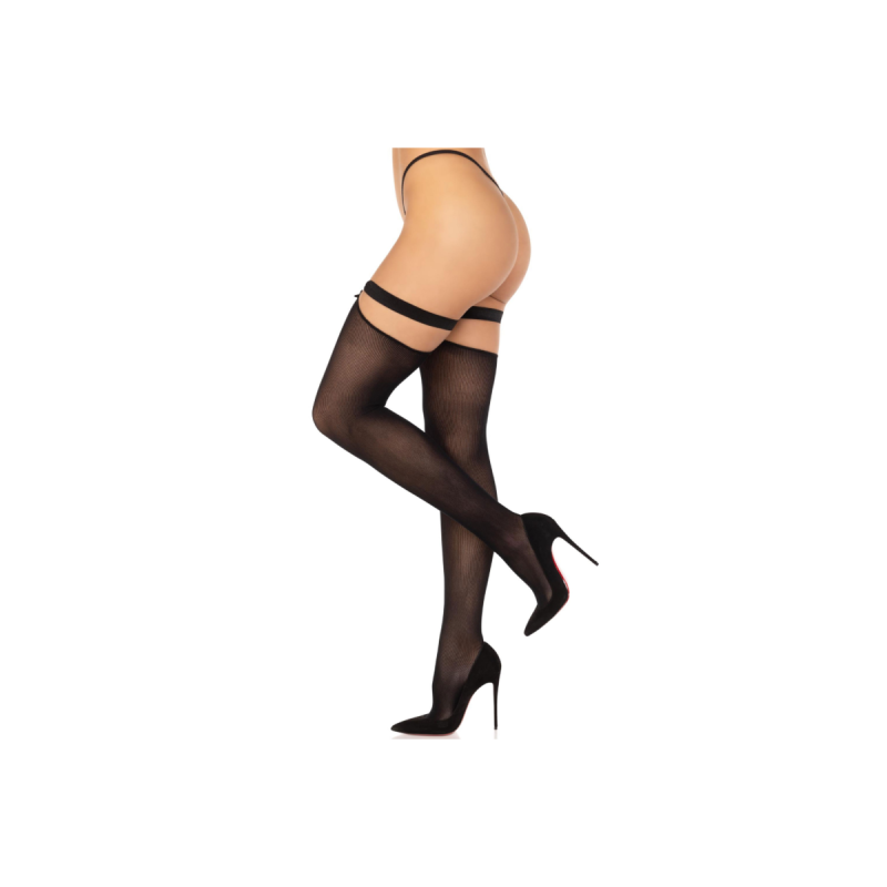 Leg Avenue - Medias Hasta Muslo Corazon | Vybes.it