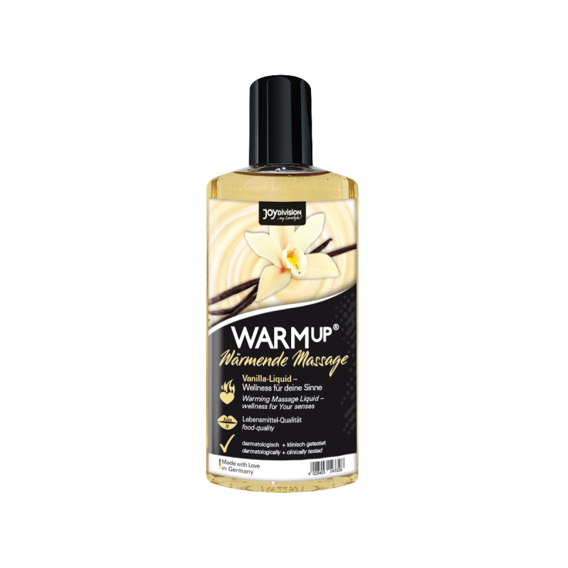 JOYDIVISION WARMUP - OIL VANILLA 150ML - Warming effect