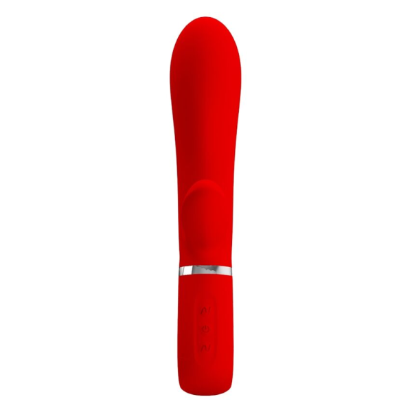 PRETTY LOVE - THOMAS VIBRADOR PUNTO G MULTIFUNCIÓN ROJO