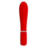 PRETTY LOVE - PRESCOTT VIBRADOR PUNTO G MULTIFUNCIÓN ROJO