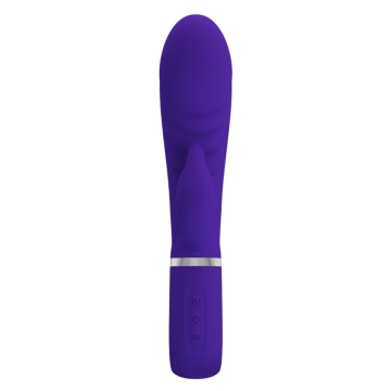PRETTY LOVE - PRESCOTT VIBRADOR PUNTO G MULTIFUNCIÓN LILA