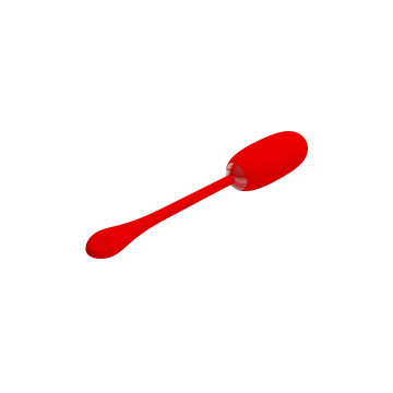 Pretty Love - Julius Huevo Vibrador Impermeble & Recargable Rojo |