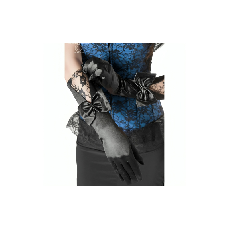 CHILIROSE - CR 3252 GLOVES BLACK - CHILIROSE ACCESORIES - Lingerie gl…