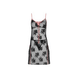 LIVCO CORSETTI FASHION - KARONIN LC 90628 FALDA + PANTY NEGRO S/M