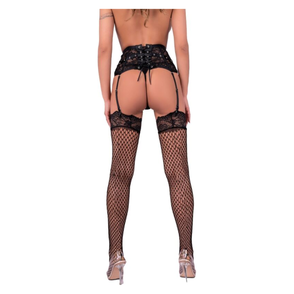 LIVCO CORSETTI FASHION - PONCZOCHY AUFDARIA MEDIAS NEGRO S/M