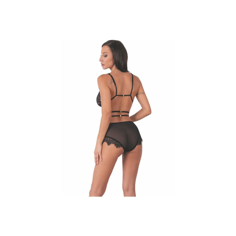 Livco Corsetti Fashion - Drezna Lc 90733 Bh + Höschen Schwarz |