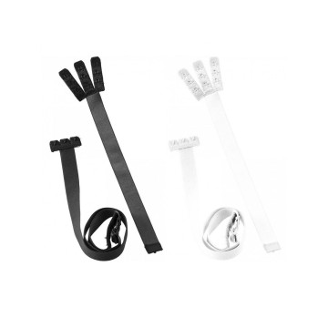 BYE-BRA - ADAPTATEUR DE SOUTIEN-GORGE À DOS OUVERT NOIR & BLANC - BYE…