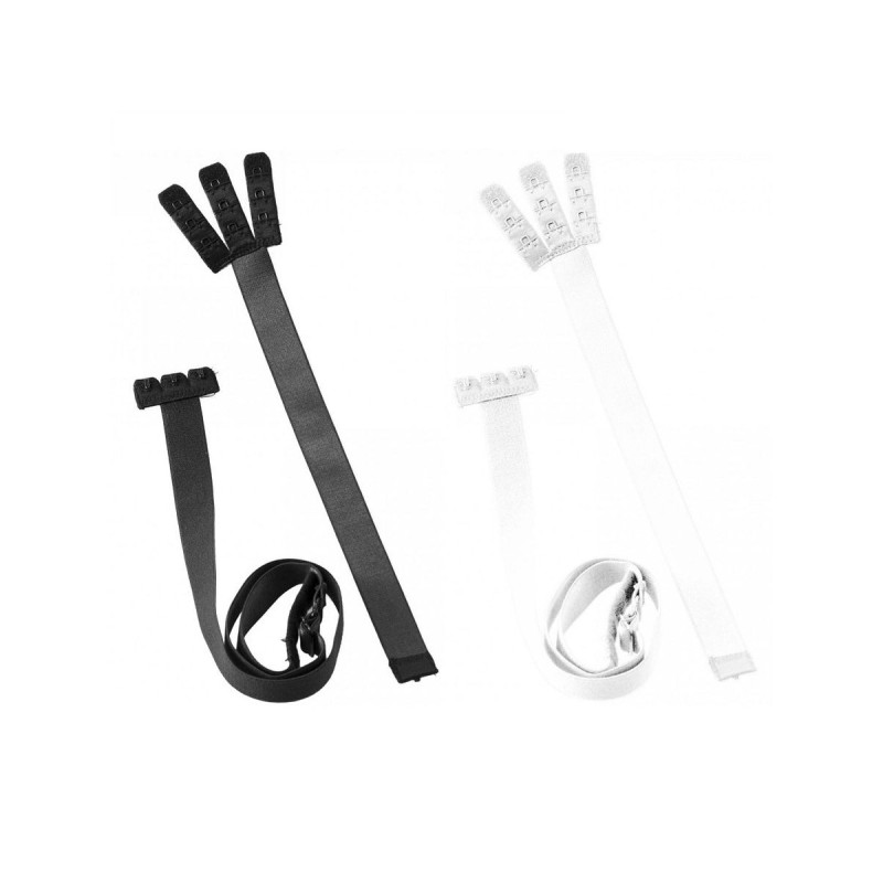 BYE-BRA - ADAPTATEUR DE SOUTIEN-GORGE À DOS OUVERT NOIR & BLANC - BYE…