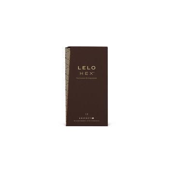 Lelo - Préservatifs Hex Respect Xl Paquet De 12 | Vybes.it
