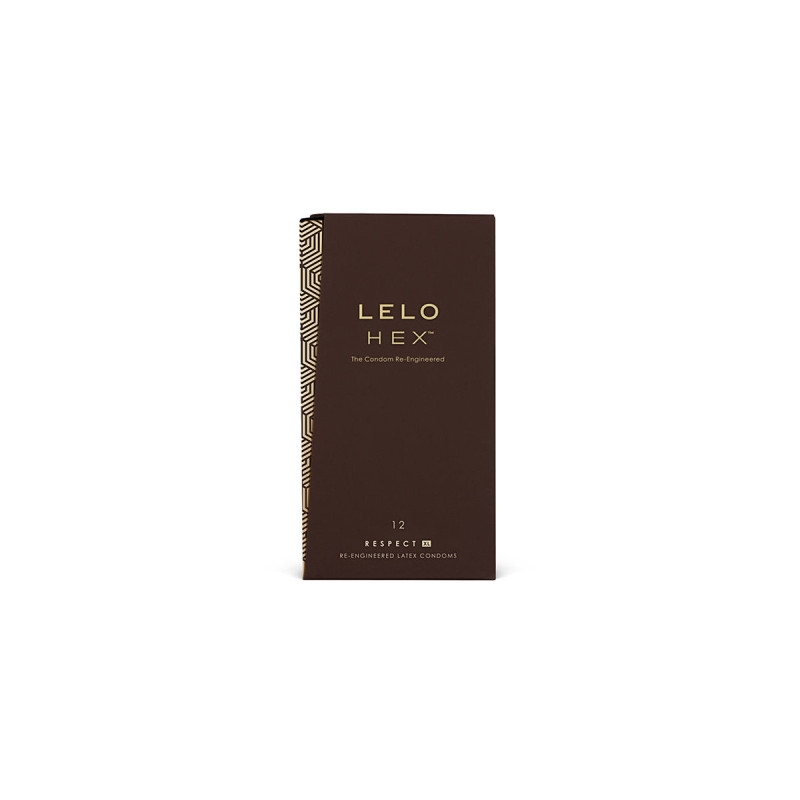 Lelo - Préservatifs Hex Respect Xl Paquet De 12 | Vybes.it