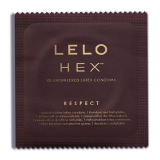 LELO - PRESERVATIVI ESAGONALI RESPECT XL CONFEZIONE DA 3