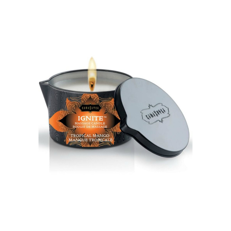 Kamasutra - Vela De Masaje Mango Tropical 170 Gr | Vybes.it