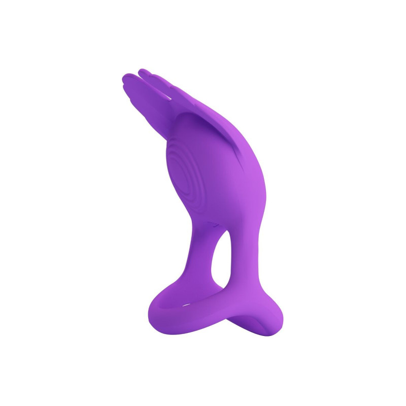 Pretty Love - Silas Anneau Pénis Vibrant 7 Vibrations Silicone