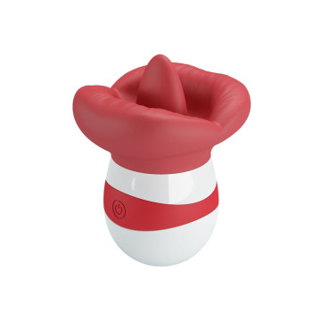 Pretty Love - Mina Estimulador Lengua Rojo Claro | Vybes.it