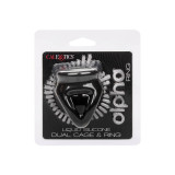 CALEXOTICS - ALPHA DUAL CAGE RING BLACK - Cockrings without vibration