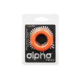CALEXOTICS - ALPHA PROLONG LARGE RING ORANGE - Cockrings without vibr…