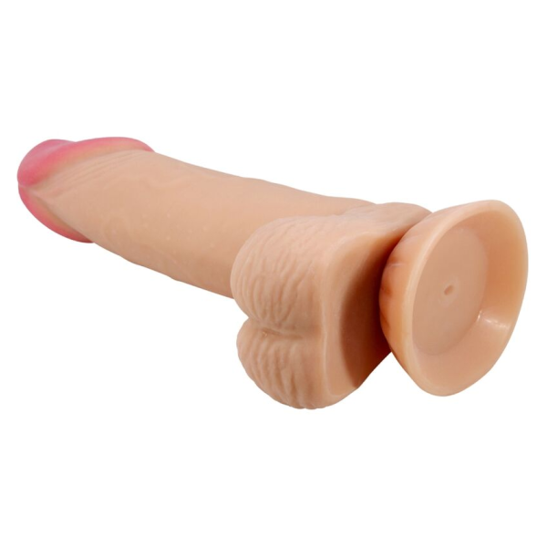 PRETTY LOVE - SLIDING SKIN SERIES DILDO REALÍSTICO CON VENTOSA PIEL DESLIZANTE 19.4 CM