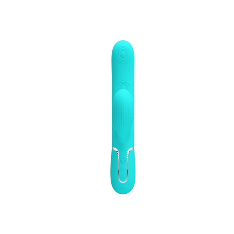 Pretty Love - Perlita Vibrador Punto G 3 En 1 Multifunción Verde