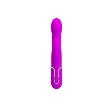 Pretty Love - Vibrador Rabbit Perlas Violeta | Vybes.it