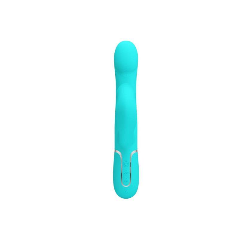 Pretty Love - Vibrador Rabbit Perlas Verde Agua | Vybes.it