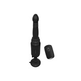 Vibrador Anal Recargable Con Función Empuje, Calor Y Control Remoto
