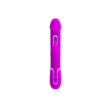 Pretty Love - Kampas Vibrador Rabbit 3 En 1 Multifunción Con Lengua