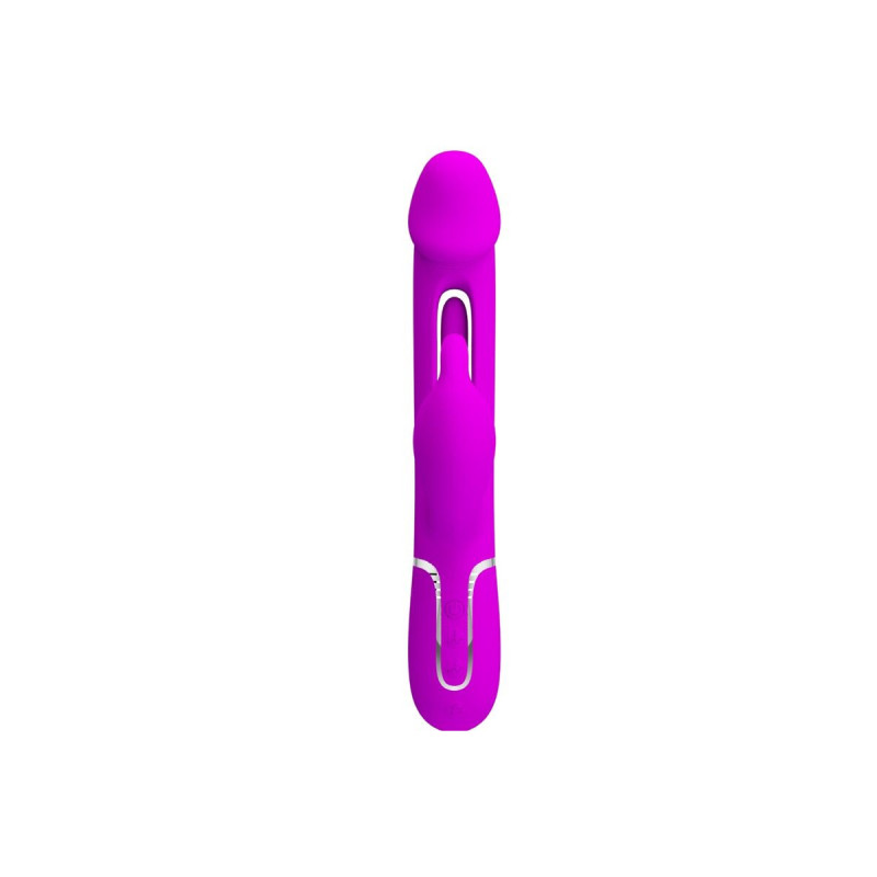Pretty Love - Kampas Vibrador Rabbit 3 En 1 Multifunción Con Lengua