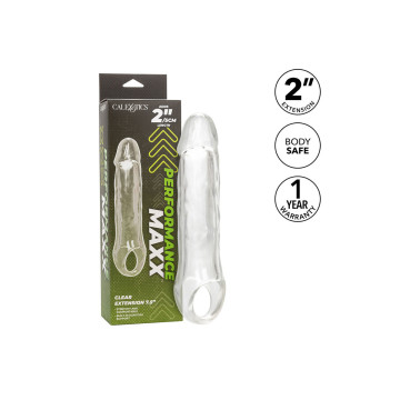 CALEXOTICS - PERFORMANCE MAXX CLEAR EXTENSION 7,5 TRANSPARENT - Penis…