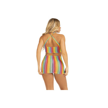 Leg Avenue - Vestido Multicolor | Vybes.it