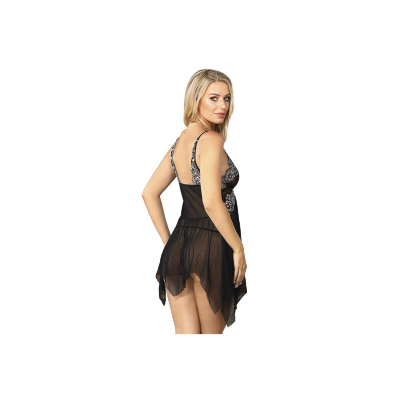 Subblime - Babydoll Tela Tul Pecho Encaje L/Xl | Vybes.it