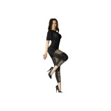 CHILIROSE - LEGGINS CR 3390 NOIR & LÉOPARD S/M - CHILIROSE ACCESORIES…