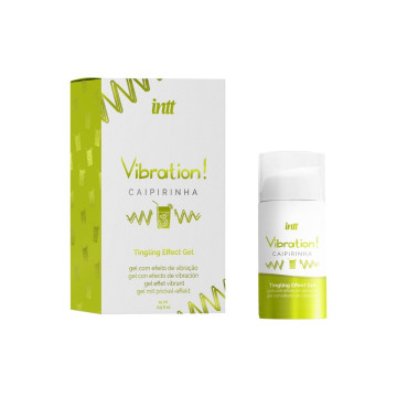 Intt - Potente Estimulante Íntimo Gel Vibrador Liquido Caipirinha