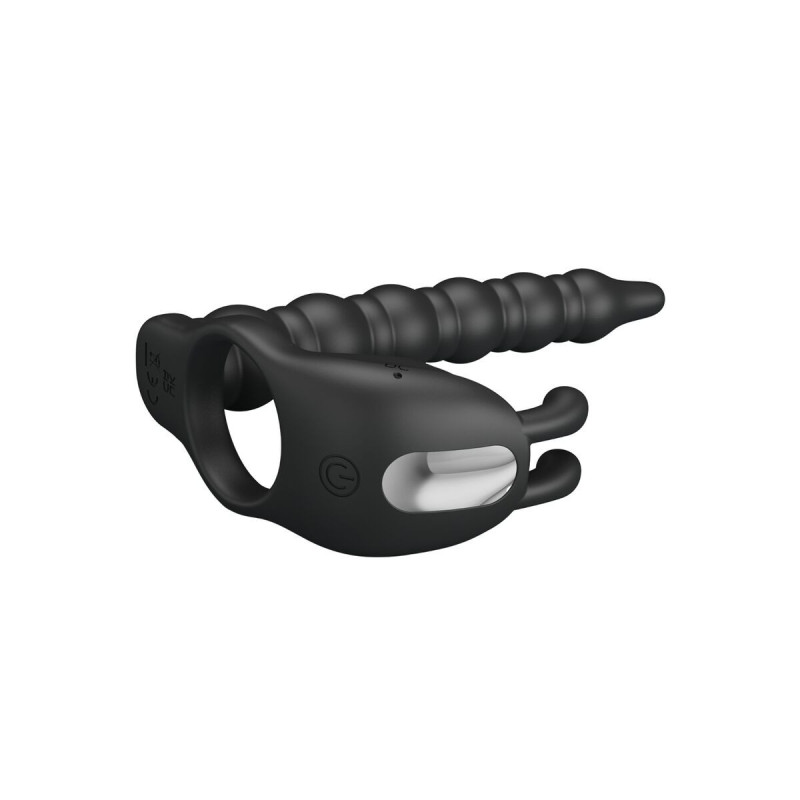 Pretty Love - Blackney Anneaux Pénis Avec Plug Vibrateur | Vybes.it