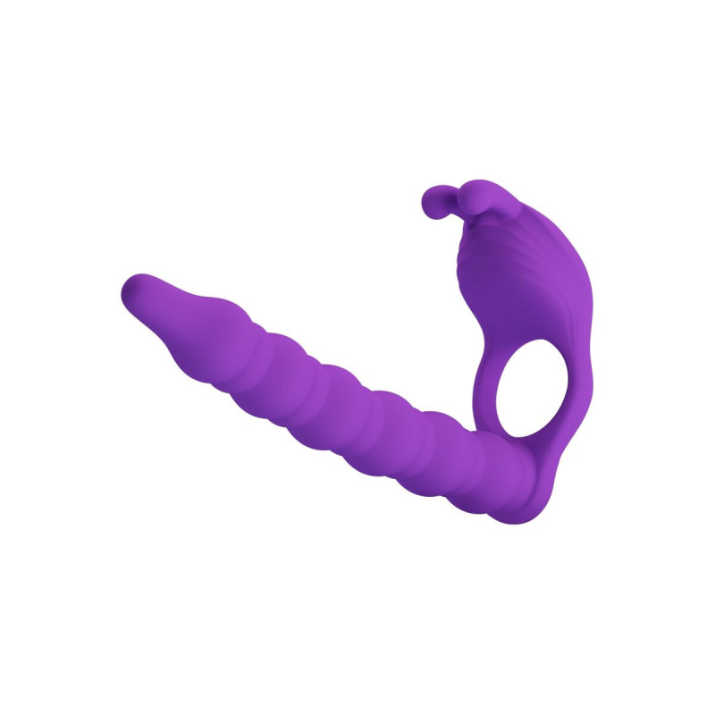 Pretty Love - Blackney Anillo Pene Con Plug Vibrador Lila | Vybes.it