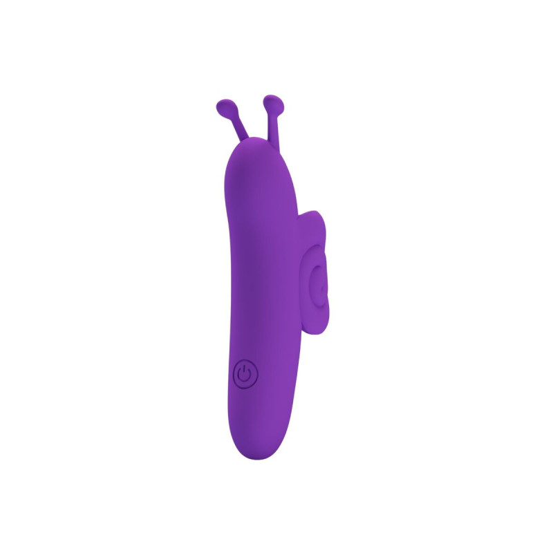 Pretty Love - Snail Poderoso Estimulador De Dedo Morado | Vybes.it