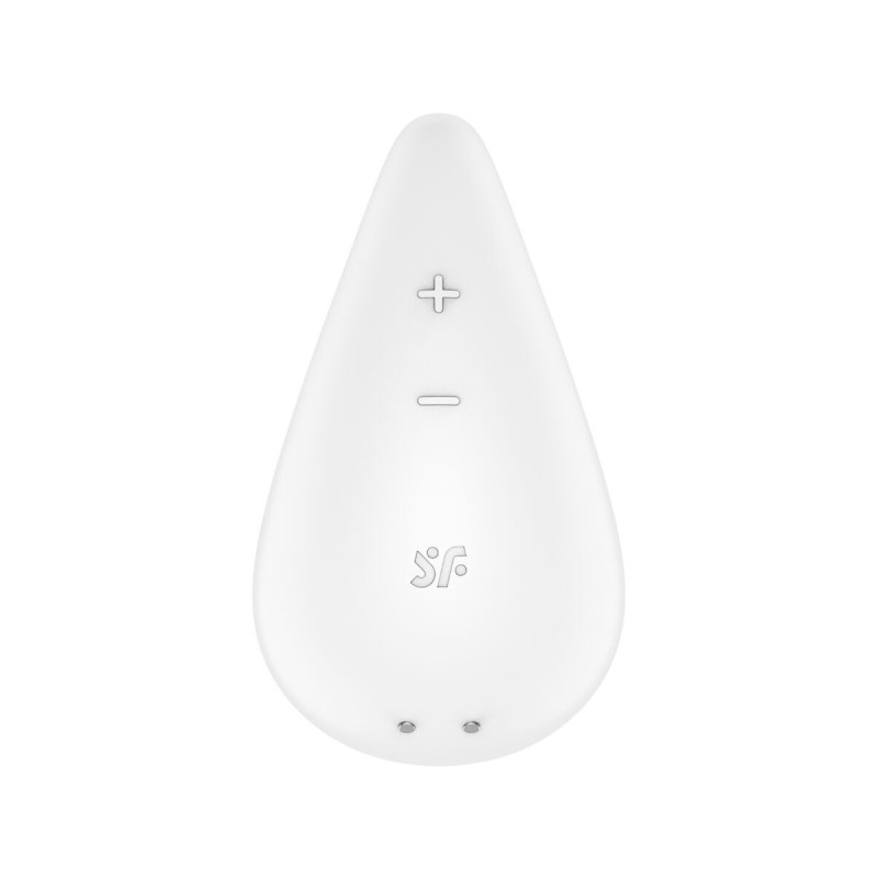 Satisfyer - Dew Drop Vibrador Lay - On Blanco | Vybes.it