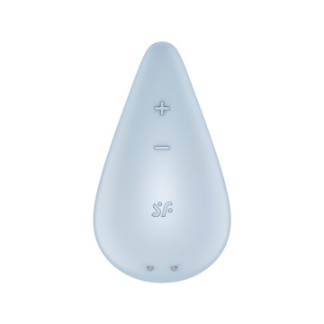 Satisfyer - Dew Drop Vibrador Lay - On Azul | Vybes.it