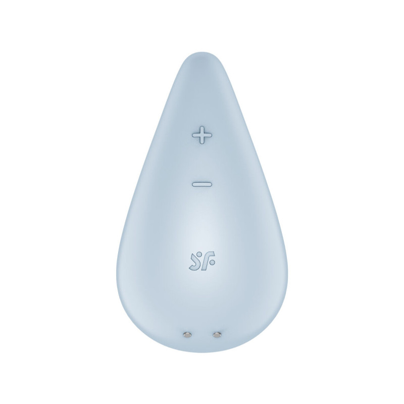 Satisfyer - Dew Drop Vibrador Lay - On Azul | Vybes.it