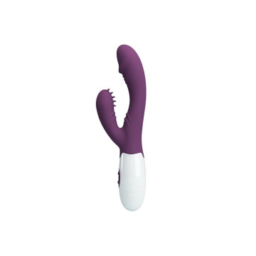 Pretty Love - Andre Vibrador Rabbit & Estimulador Punto G Morado |