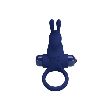 Pretty Love - Jiro Anillo Rabbit Con Vibración Azul | Vybes.it