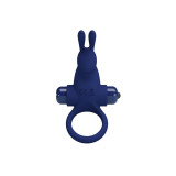 Pretty Love - Jiro Anillo Rabbit Con Vibración Azul | Vybes.it