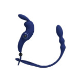 Pretty Love - Ayad Anillo Vibrador Rabbit Con Plug Azul | Vybes.it