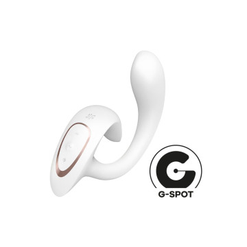 SATISFYER - G FOR GODDESS 1 VIBRADOR RABBIT BLANCO