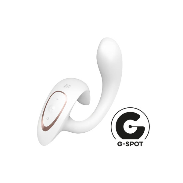 SATISFYER - G FOR GODDESS 1 VIBRADOR RABBIT BLANCO
