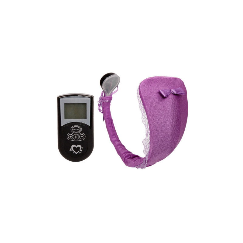 Baile - String Avec Vibrateur Avec Télécommande Lilas | Vybes.it