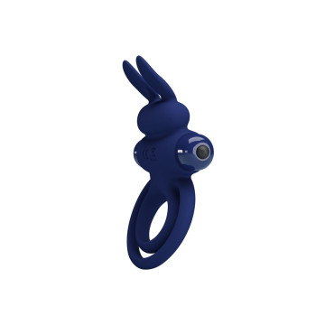 Pretty Love - Darey Doble Anillo Vibrador Rabbit Azul | Vybes.it