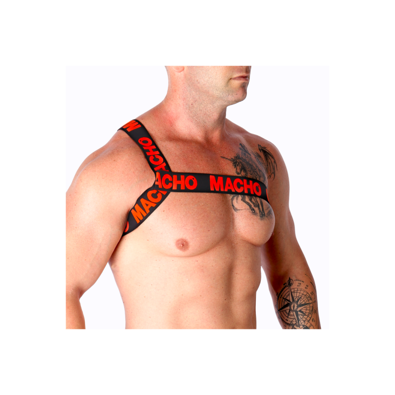 MACHO - PETTORINA ROMANA ROSSA S/M - MACHO UNDERWEAR - /product_model…