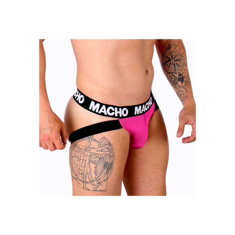 MACHO - MX28FR JOCK ROSE FLUO XL - MACHO UNDERWEAR - /product_models/…